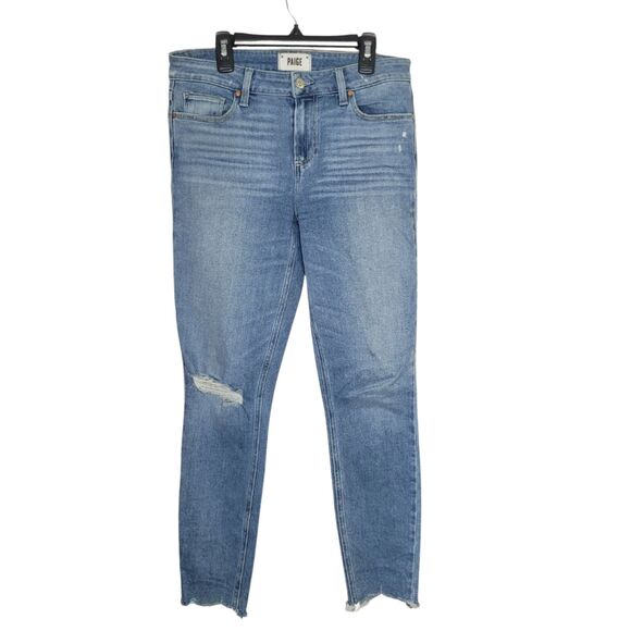 PAIGE Denim - Paige Verdugo Ankle Size 29 Skinny Jeans Cropped